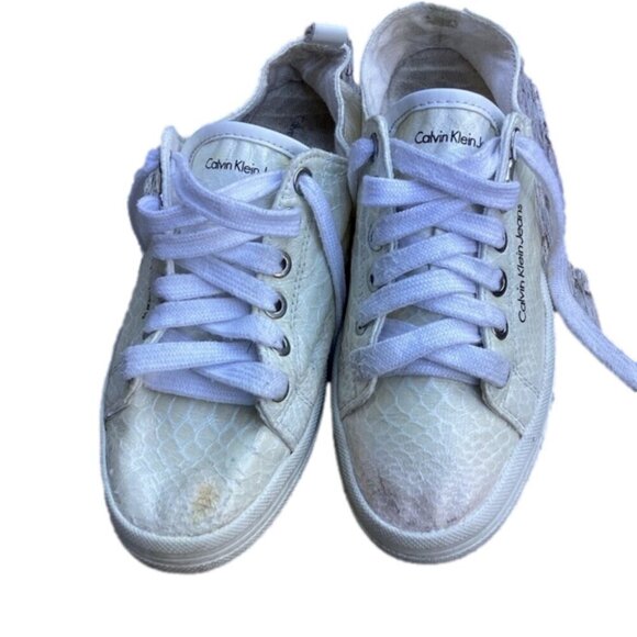 Calvin Klein Shoes - Women's Calvin Klein White Sneakers Size 6